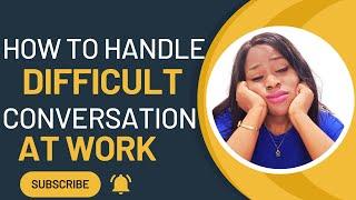 How I NAVIGATE TOUGH CONVERSATIONS at Work | Scrum Master Interview Questions & Answers