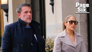 Jennifer Lopez, Ben Affleck not speaking to each other as their biz managers hash out divorce