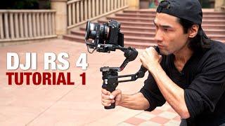 DJI RS 4 Gimbal Tutorial 1: Advanced Cinematic Shots