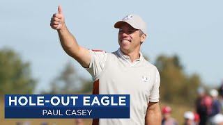 Paul Casey's Incredible Hole-Out Eagle | 2020 Ryder Cup