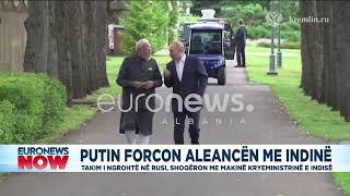 Putin forcon aleancën me Indinë. Takim i ngrohtë në Rusi