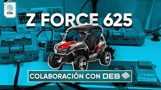 PRUEBA EN BANCO UTV ZFORCE 625 - BOSCH MSE 3.0