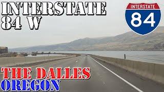 I-84 West - I-82 to The Dalles - Oregon - 4K Highway Drive