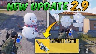 Update 2.9 Tips & Tricks (PUBG/BGMI) Frost Festival - FULL AUTO DMR Attachment, Snowball Blaster