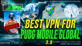 20 MS  VPN for PUBG Mobile Global 3.5 Android and IOS 2024 || #pubgmobile #PUBGM #iphone