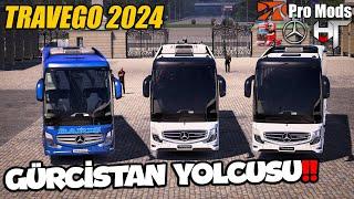 TRAVEGO 2024 !! MEGA MOD // GÜRCİSTAN YOLCUSU KALMASIN | ETS2 PROMODS 1.50 !!