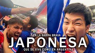 LOCURA en la BARRA BRAVA más ARGENTINA de JAPÓN ( Mismas canciones!)