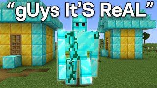 The Most HILARIOUS FAKE Minecraft Speedruns...