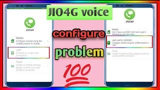 connect to valid jiofi connection | jio call not configured problem | jio4gvoice configure problem