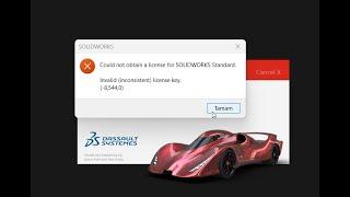 SOLIDWORKS 2023 cannot connect to license server (-8 544 0) FIXED !
