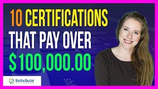 10 IT Certifications That Pay Over $100,000 | Highest Paying Certifications | Best IT Certifications