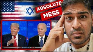 USA PRESIDENTAL DEBATE ON ISRAEL (absolute mess)