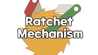 [M64 모형 작동영상] 한방향으로만 회전하는 래칫 메커니즘~Ratchet mechanism that only rotates in one direction