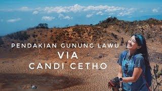 Pendakian GUNUNG LAWU via Candi Cetho + GPS Track