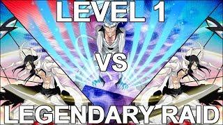 [Bleach: Brave Souls] Mind Grimmjow 6* Evolution & Legendary Raid At Level 1