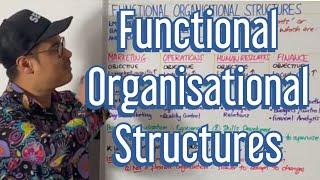 Functional Organisational Structures - A Level Business