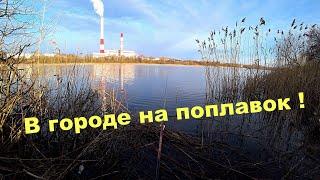 Рыбалка в городе на поплавок. Апрель 2021