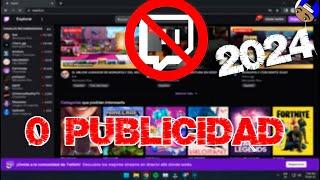 COMO BLOQUEAR LOS ANUNCIOS DE TWITCH actualizado a 2024