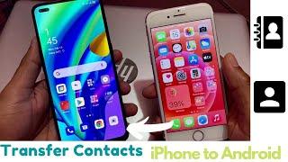 Transfer Contacts from iPhone to Android without Computer