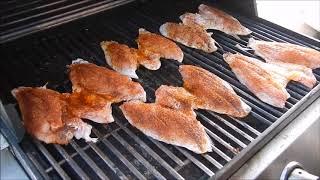 Blackened Fish on the Grill or Open Flame with No Pan, Special Technique