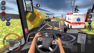 Scary City Accident  Bus Simulator : Ultimate Multiplayer! Bus Wheels Games Android