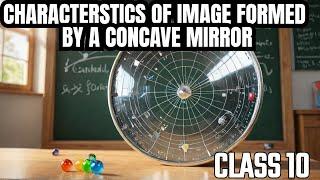 CHARACTERSTICS OF IMAGEFORMED BY A CONCAVE MIRROR |CLASS10 |