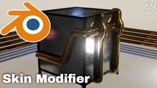 Blender Modeling Tips and Tricks - Skin Modifier