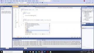 How to open another form when clicking on a button c# visual studio