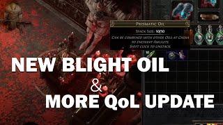 Poe 3 25 Settler of Kalgur - new blight oil and more  QoL update