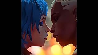 Ekko and powder edit #jinxedit #arcane #jinx