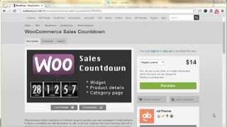 Wordpress Sales Countdown Plugin for WooCommerce - Introduction and Settings