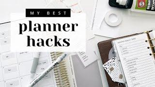 My Best Planner Hacks // 15 tips to help your planning be more productive and efficient