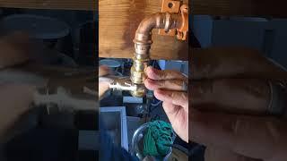 New propress ball valve #plumber #plumbing #howto #propress #ridgidtools #hosebib #home #homebrew