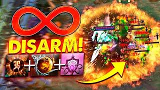 ВЕЧНЫЙ DISARM! [Inner Fire + Bad Juju + Timeless Relic] = 999 Seconds Disarm! CUSTOM HERO CLASH