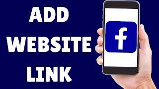 How To Add Website Link To Facebook Page