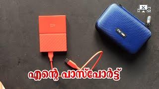 WD My Passport 2TB External Hard Disk Unboxing Malayalam