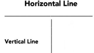 How to Draw Horizontal Line & Vertical Line in Website by HTML & CSS(Simple & Easy)