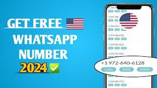Get Free USA Number For Whatsapp Verification || 2024 