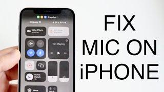 How To FIX Microphone Not Working On iPhone! (2023)