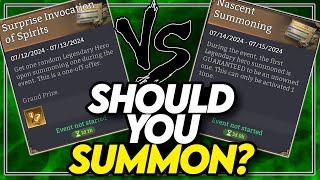 Should You Summon? | 1+1 vs. Nascent | Watcher of Realms