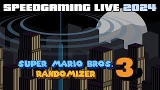 DannyPSpeed vs MarkyMark679 SGLIVE 2024 Online SMB3 Randomizer