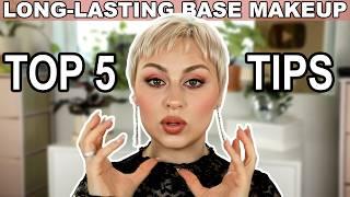 My Top 5 Tips for Flawless, Long lasting Base Makeup