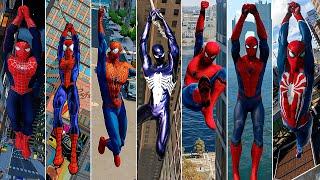 Evolution of Web Swinging in Spider-Man Games (2000 - 2024 | PS1 - PS5)