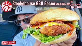 Chick-fil-A® Smokehouse BBQ Bacon Sandwich Review!  | BACK in 2025! | theendorsement