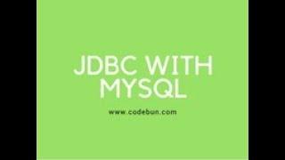 Database connectivity in java with mysql