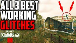 Modern Warfare 3 TOP THREE BEST WORKING Glitches & Spots In One Video