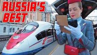 Russia's Bullet Train 'SAPSAN' in 2024, Real Experience