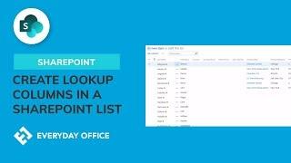 Create Lookup Columns in Microsoft SharePoint