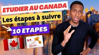 Comment partir au Canada pour les études ?  étudier au Canada les étapes à suivre