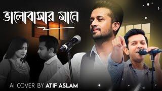 Bhalobashar Maane | ভালোবাসার মানে | Atif Aslam | Tahsan | Artificial Cover